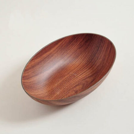 Bowl Simil Madera Oval