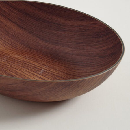 Bowl Simil Madera Oval