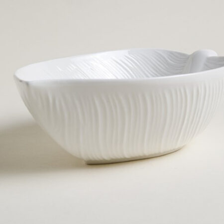 Bowl Porcelana Hoja 26 x 17