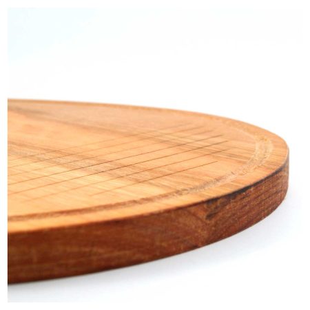 Tabla De Madera Redonda Para Picar Cortar Y Servir Circular